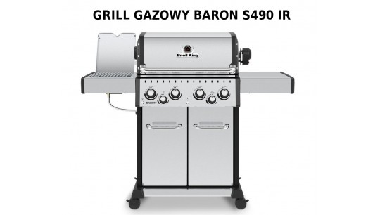 Nowość 2023 - Grill gazowy Baron S 490 IR